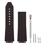 25mm Watch Band Compatible with Big Bang Soft Silicone Rubber Replacement Watch Straps
