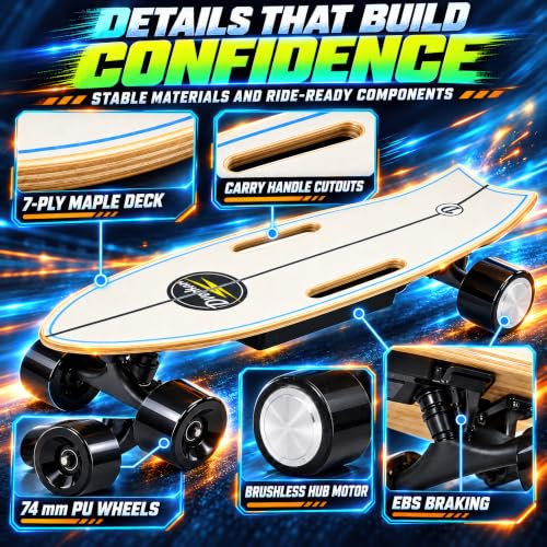 DresKar Beginner Electric Skateboard