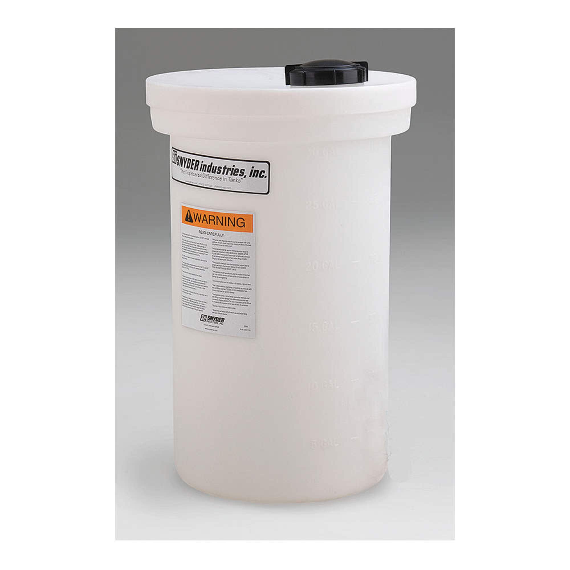 Storage Tank, Vertical Closed Top, 35 Gal.