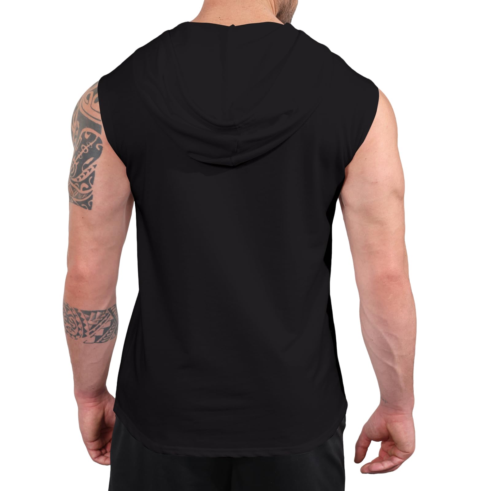 Cooleep Canotta Palestra Uomo Estiva Cotone Canottiera Felpa con Cappuccio Senza Maniche T-Shirts Bodybuilding Sportiva Tank Top M-3XL