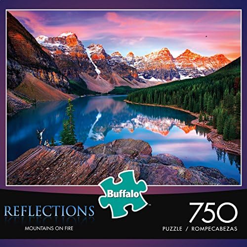 Buffalo Games - Mountains on Fire - 750 Piece Jigsaw Puzzle