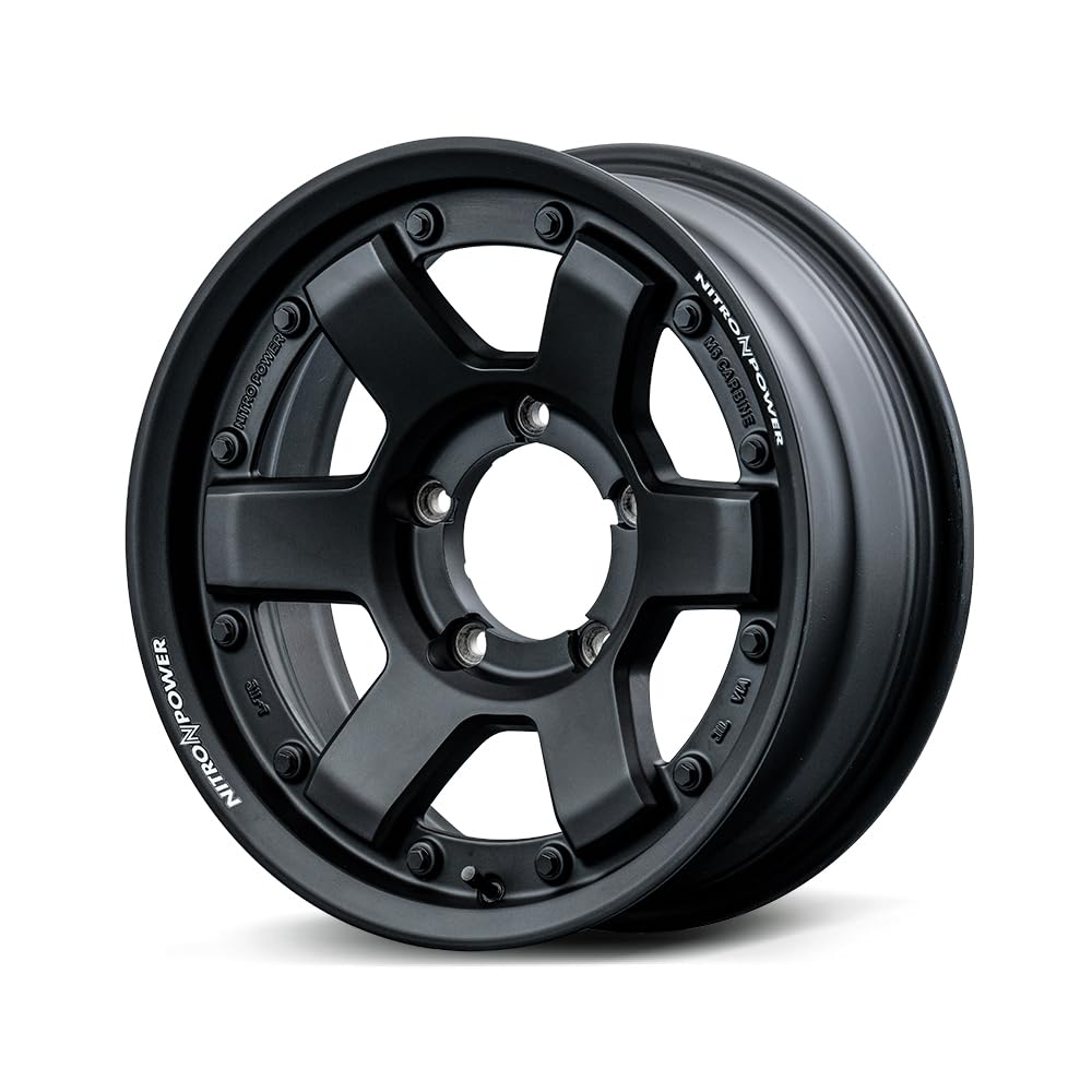 Amazon.co.jp: MID NITRO POWER M6 CARBINE 15×6.0J 5H 139.7-5 ガン