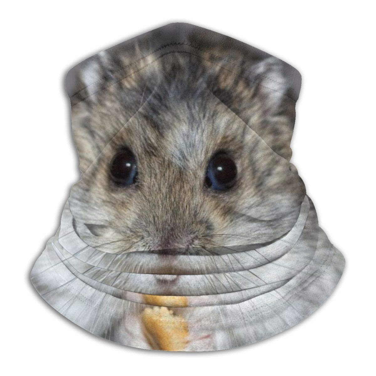 Hamster Dwarf Hamster Face Mask - Face Scarf Head Wraps Neck Gaiter Balaclava for Outdoor Sports