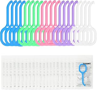 20PCS Individually Wrapped Clear Aligner Removal Tool for Invisible Removable Braces Retainers and Dentures, Personal Orthodontic Solution Accessories (20pcs)