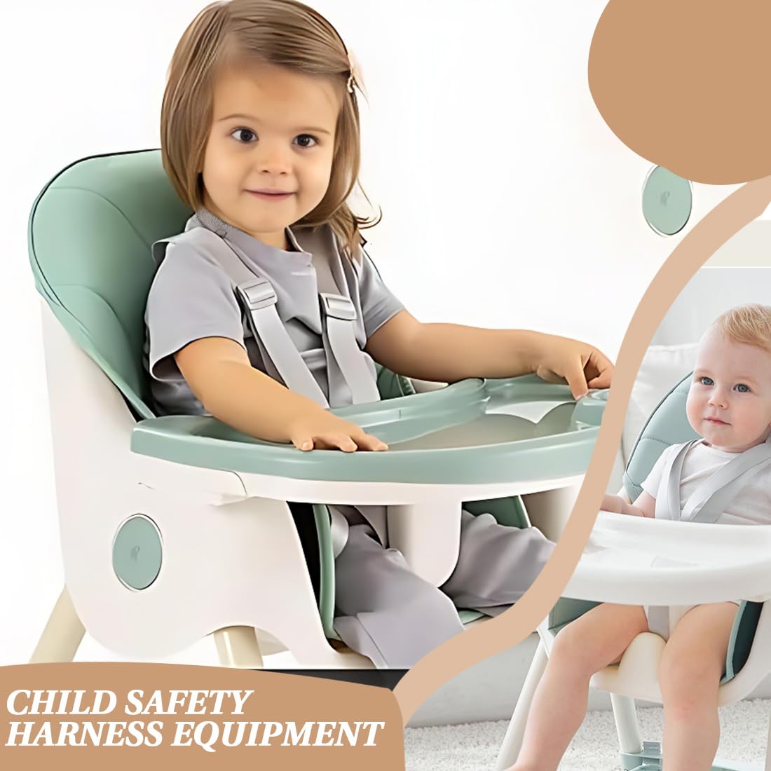 Cintura Di Sicurezza Cinture Universali Per Seggiolone Imbracatura Per Seggiolone Cinghie Per Seggiolone A 5 Punti Regolabile Cintura Di Sicurezza Per Bambini Per Seggiolone Passeggino