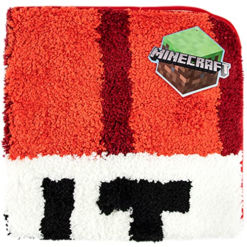 Jay Franco Minecraft Creeper Tnt Tufted Polyester Bath Rug, Kids Bath (Official Minecraft Product) #TOP1