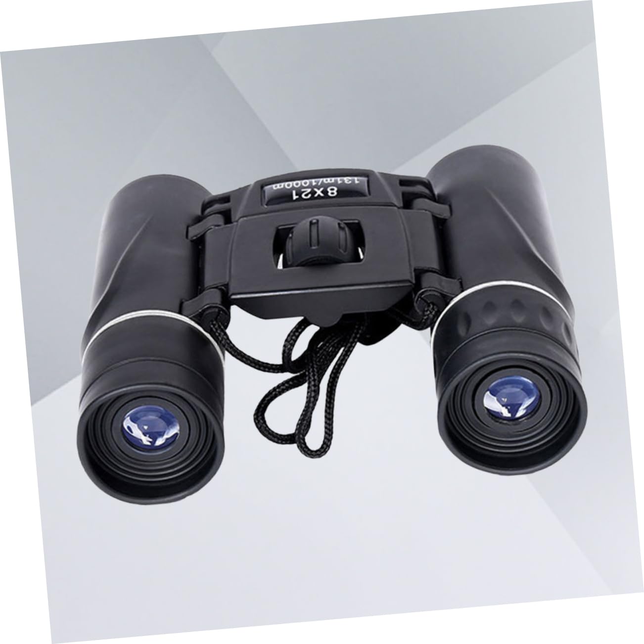 Artibetter 2piezas Binoculares Compactos Plegables Impermeables Senderismo Camping y Conciertos Telescopio De Mano Portátil Negro