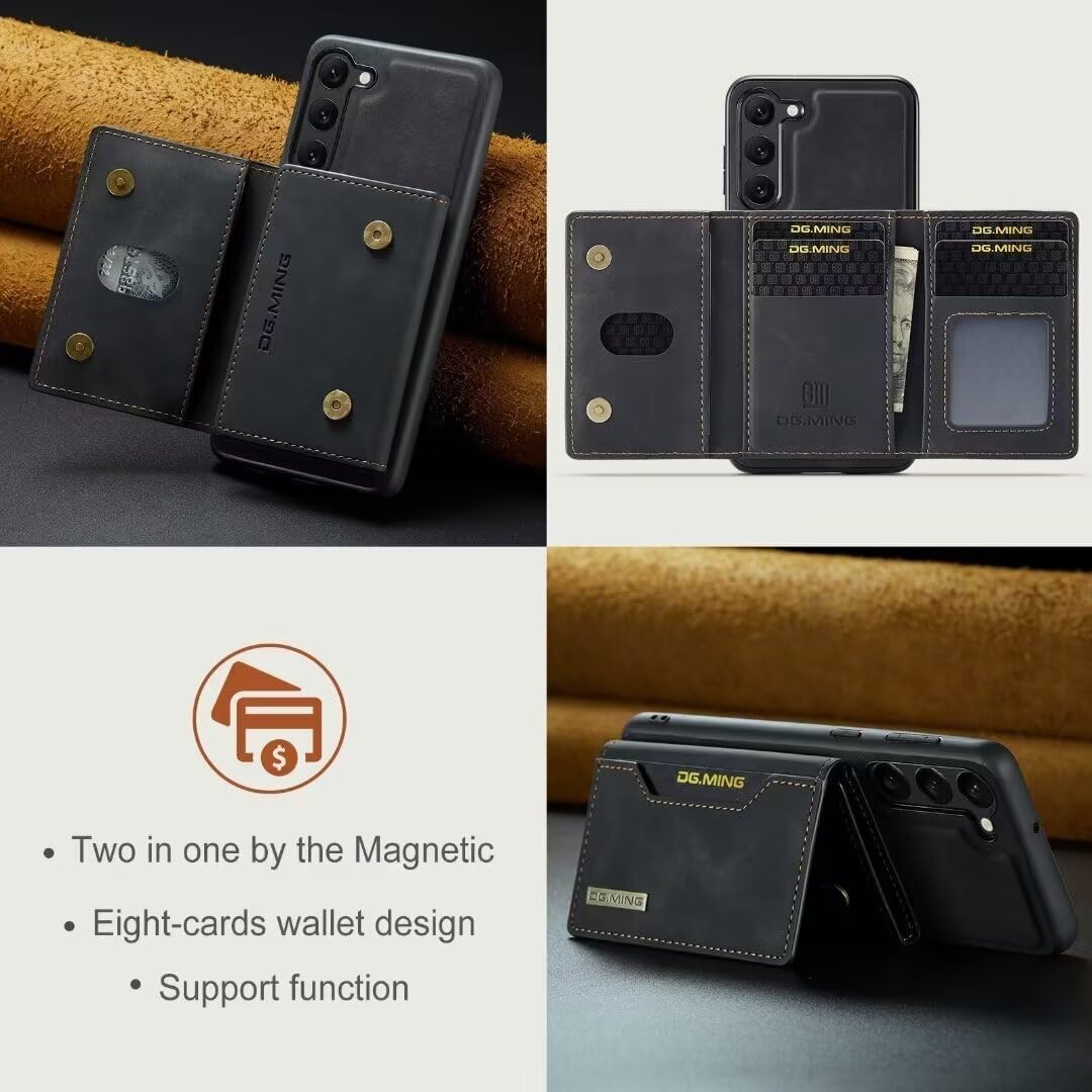 Étui Portefeuille Pour Sony Xperia 10 V - Noir, Cuir Artificiel, Avec écouteurs Inclus !
