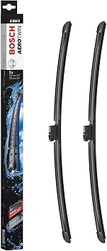 Bosch Aerotwin A 844 S Front Windscreen Wipers, 2 Blades, 550 mm / 550 mm