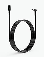 Vista 1 de Tonton Cable de extensión de alimentación de CC 1M 3.3FT 0.217 in x 0.083 in 5521 90 grados de ángulo recto hembra a CC macho Cable adaptador