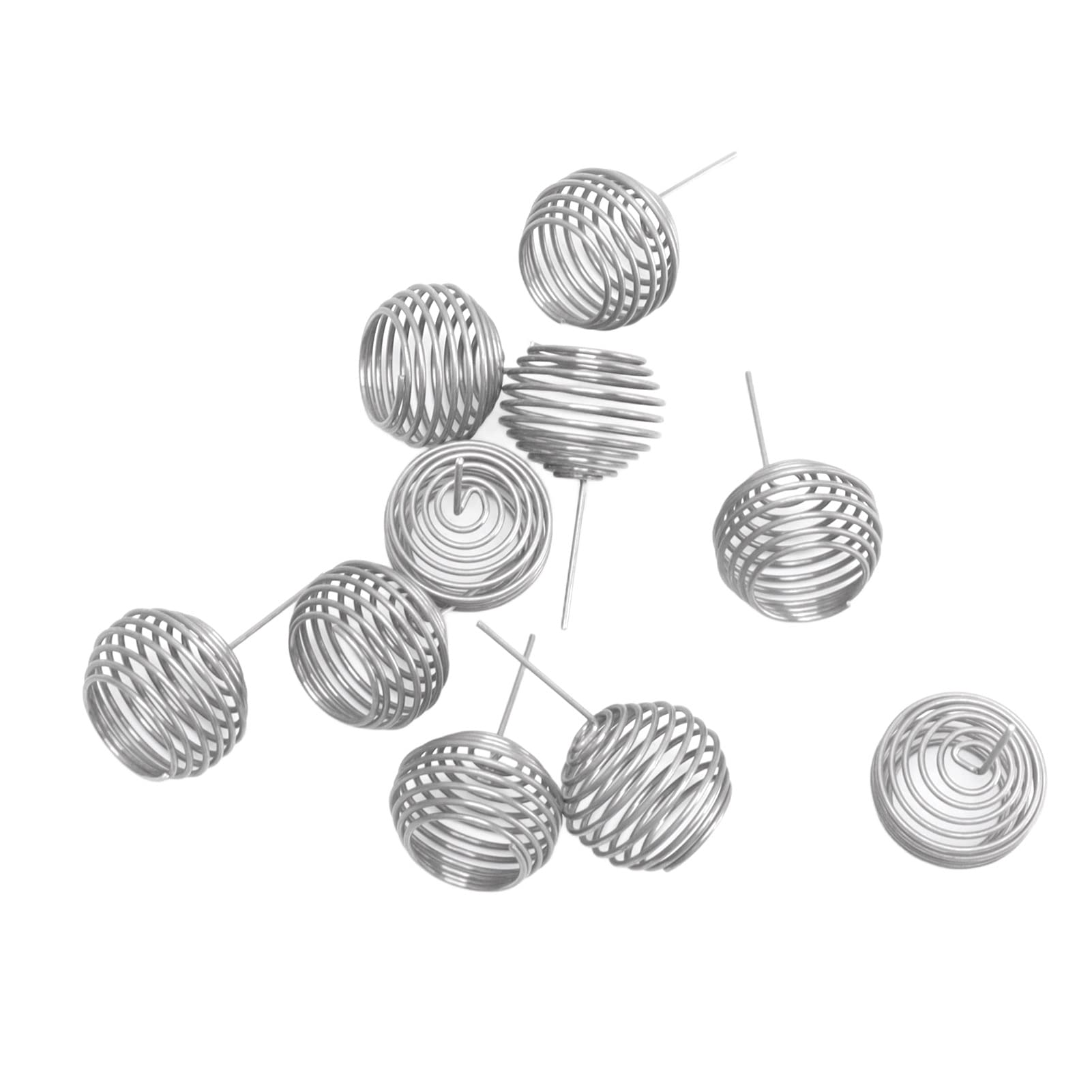 100pcs Panier en Acier Inoxydable pour Fertilisation des Plantes