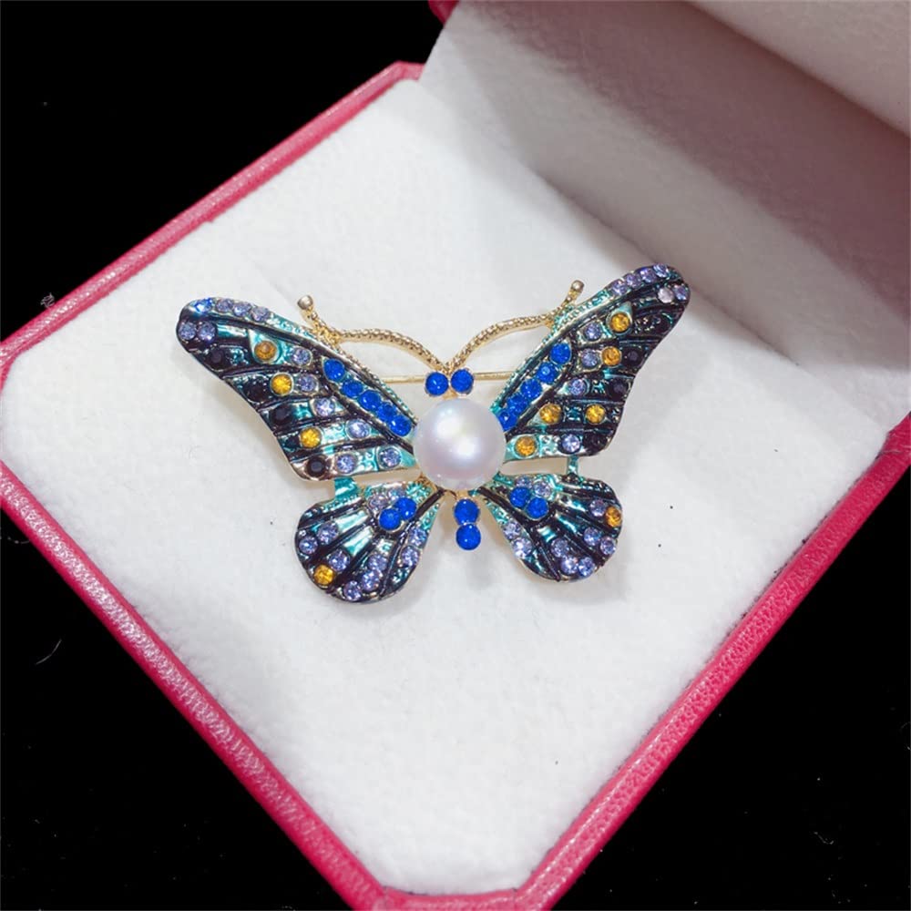 LYGXWJFC Spilla Elegante da Donna con Perle Spilla Vintage con Perle Gioielli con Perle Accessori da Donna