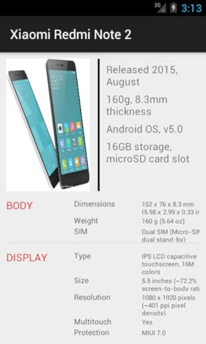 Xiaomi Redmi Note 2