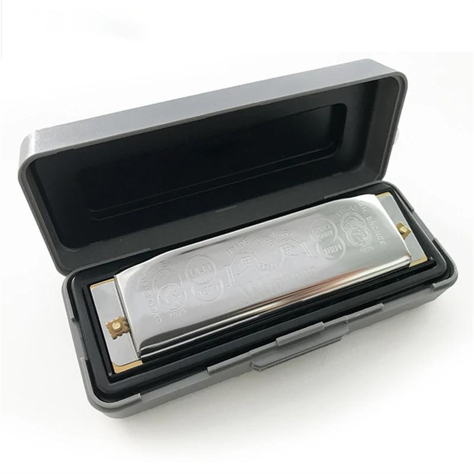 Standardowe Harmonijki 10-otworowa harmonijka diatoniczna Gaita Standard 10-otworowa harmonijka diatoniczna Blues Harp Perfect Design Harmonijka(F)
