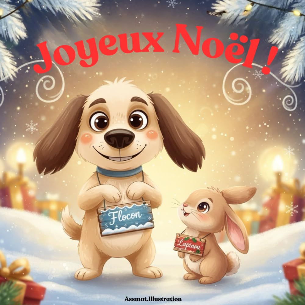 Joyeux Noël !: 2 histoires avec Lapinou et Flocon