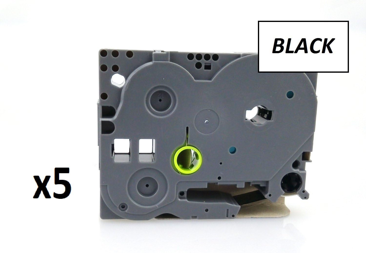 5X 12mm Width Compatible Laminated Label Tape for Brother P-Touch PT-1000. Black ON White . 8m in Length. TZe-231. See Description for List of Compatible Printers. TZ-231 - Image 3