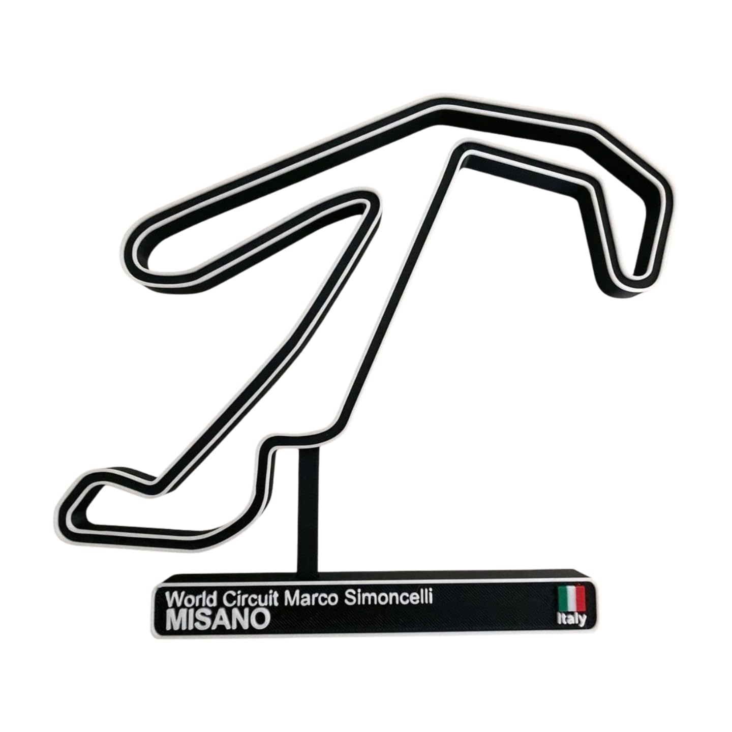 Circuito di Misano, Modello di Circuito di Corsa 3D, Decorazione Automobile