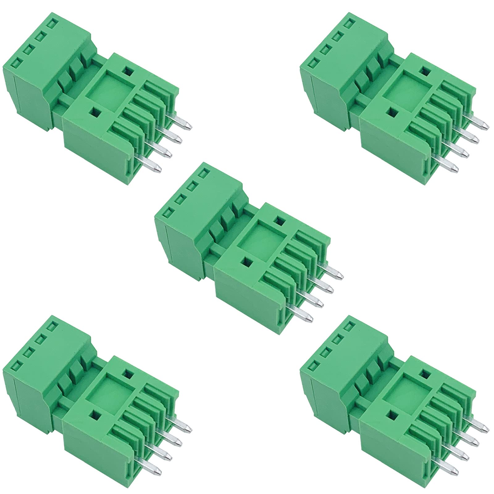 Jienk 5Set 4-Pin 125V 4A 2.54mm 0.1