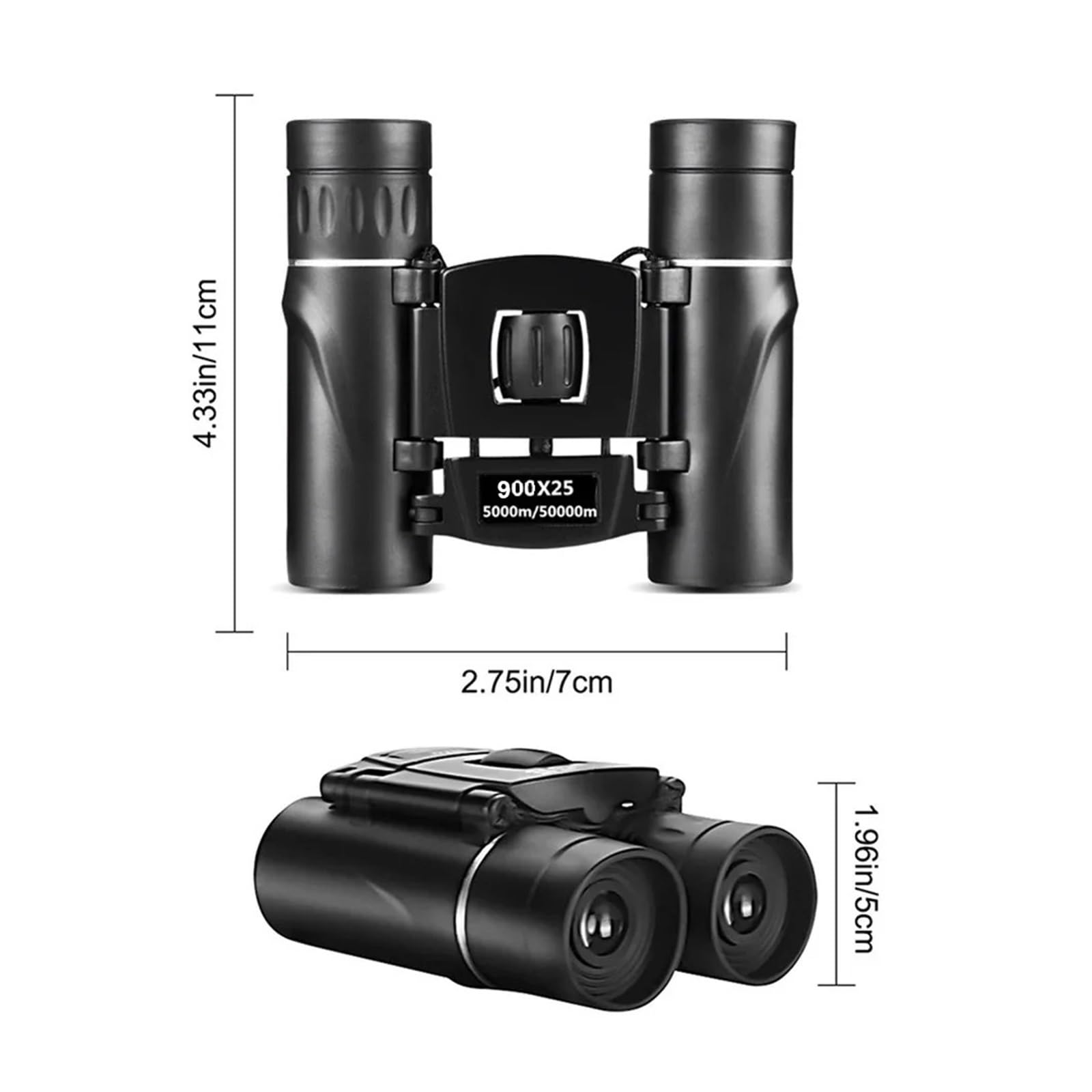 Telescopio Portatile, Telescopio Binocolo Portatile con Zoom HD 900X25, Compatto for Caccia, Campeggio E Viaggi All'aperto per Birdwatching(900x25-Set)