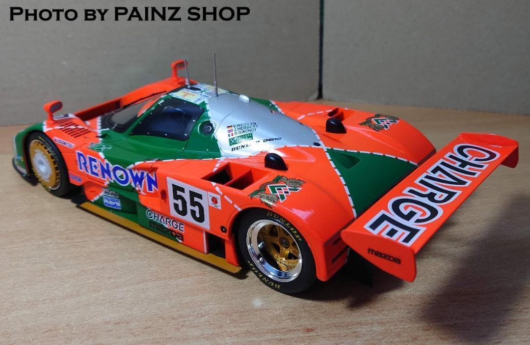 Amazon.co.jp: 1/18 Mazda 787B Le Mans 1991 Winning Car MAZDA