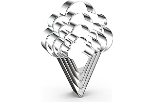 Ice Cream Cone Cookie Cutters - Let's Get Scooping