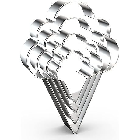 Ice Cream Cone Cookie Cutters - Let's Get Scooping