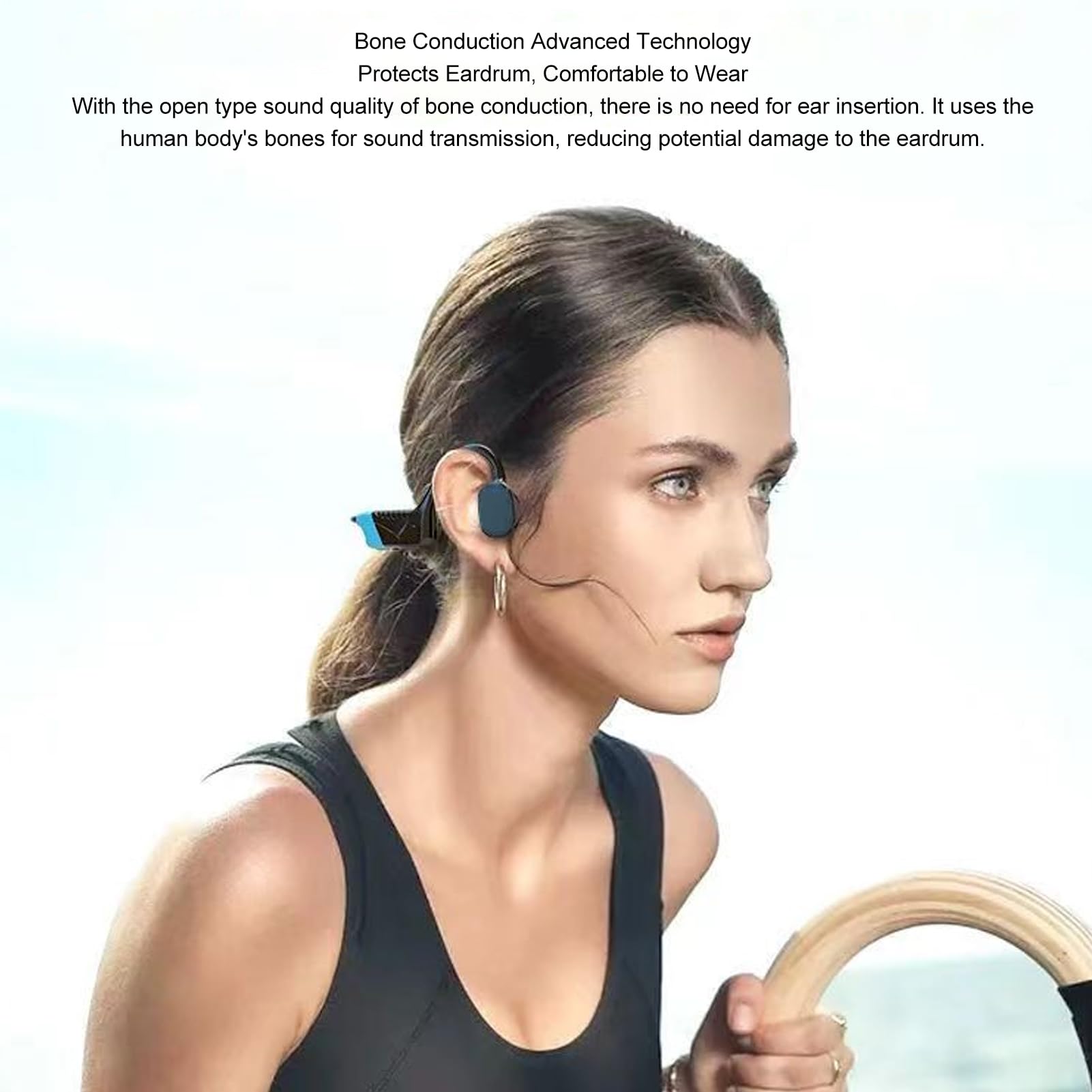Cuffie da Nuoto a Conduzione Ossea, Design Impermeabile IPX8