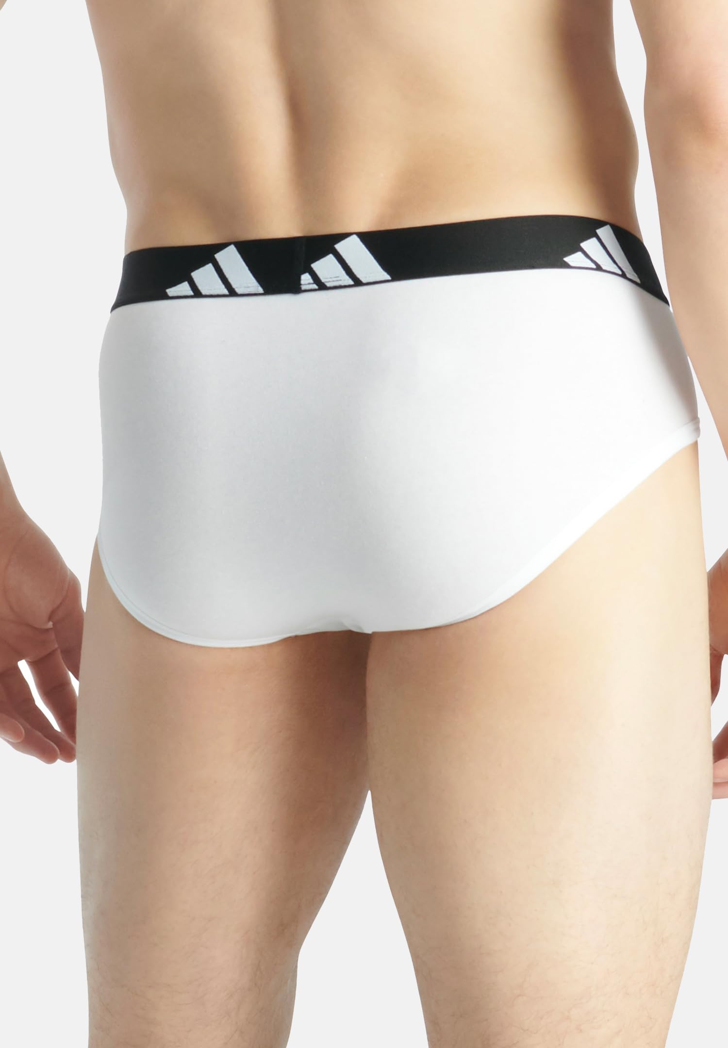 adidas Bielizna Mężczyźni Adidas Herren Unterwäsche Slip 3er Pack - Brief (3pk) - Active Flex Cotton (3 w zestawie)