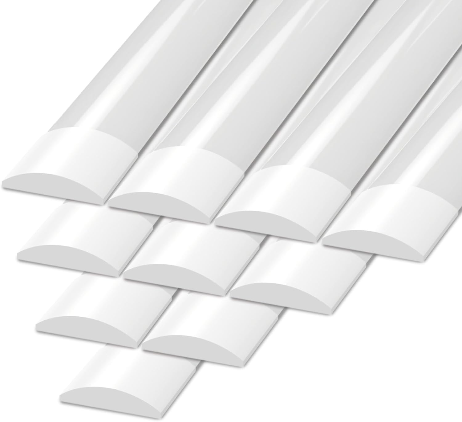 Technical drawing showing the dimensions of the Ledvion LED batten: 1200mm length and 71mm width