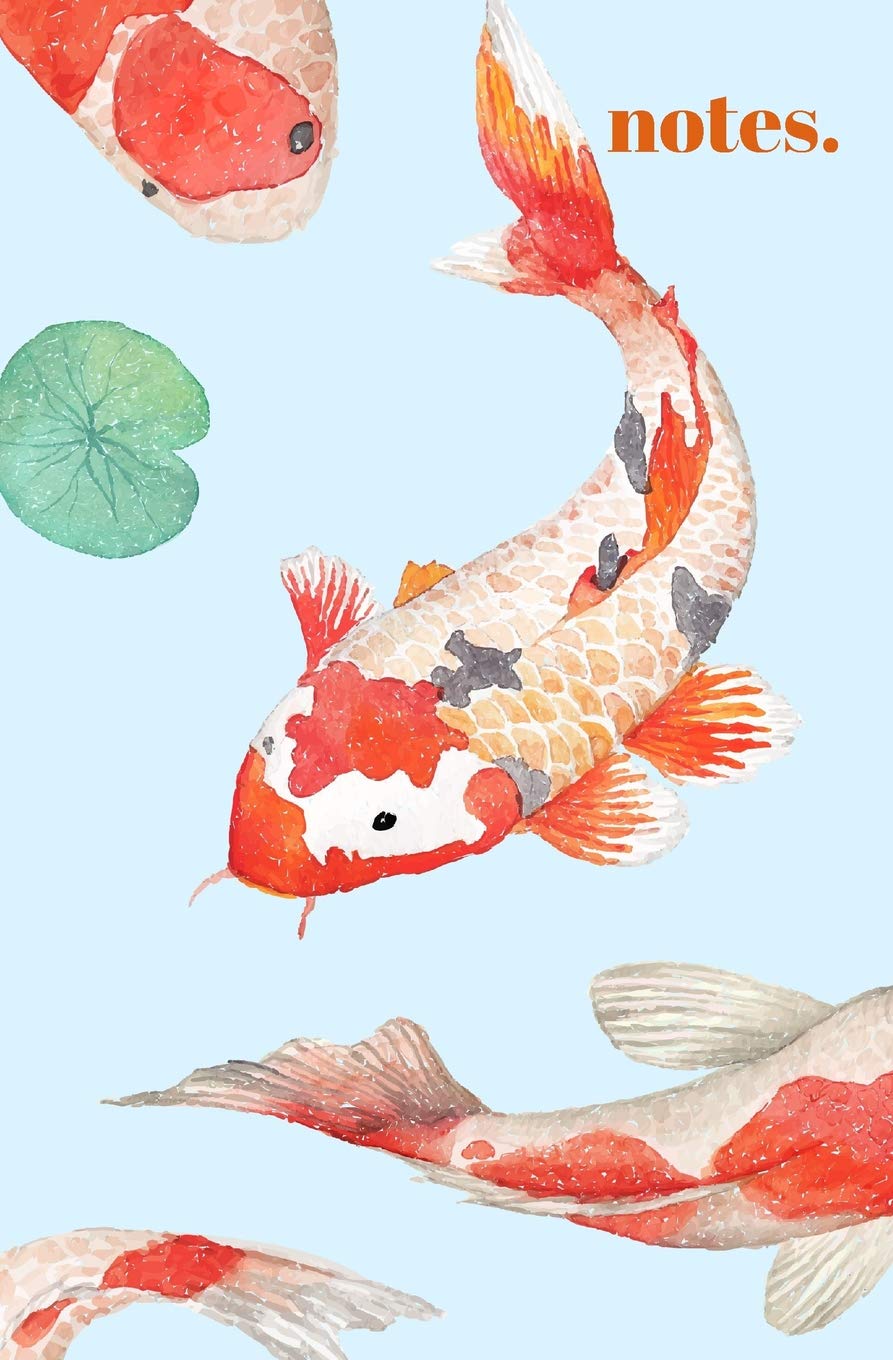 Notes: Tranquil Koi Fish 96-page Notebook