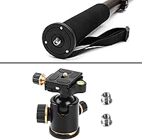 Vista 5 de Profesional Heavy Duty 72" Monopod/Unipod (doble cabezal opcional) para Nikon COOLPIX P900