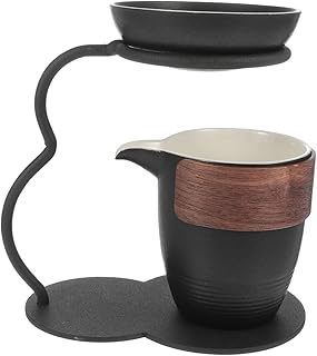 HOMOBABE 1 Juego juego de té de cerámica adulto tetera Marrón porcelana suministros de té suministros de salón de té práctico filtro de té de cerámica filtro de té de uso doméstico planchar
