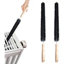 2'li Paket Radyat r F r as , Kurutucu Temizleyici Havaland rma F r as , 40 cm Uzunlu unda Esnek Boru Buzdolab  Bobin F r as , Buzdolaplar , S p rgelikler i in Ah ap Sapl  Havaland rma Temizleyici