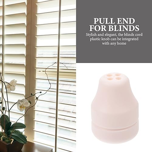 Miniatura 7 de DOITOOL Persianas de ventana, persianas de ventana, 6 pomos de cordón para ventana, extremo caído, cordón de plástico, borla para persianas o