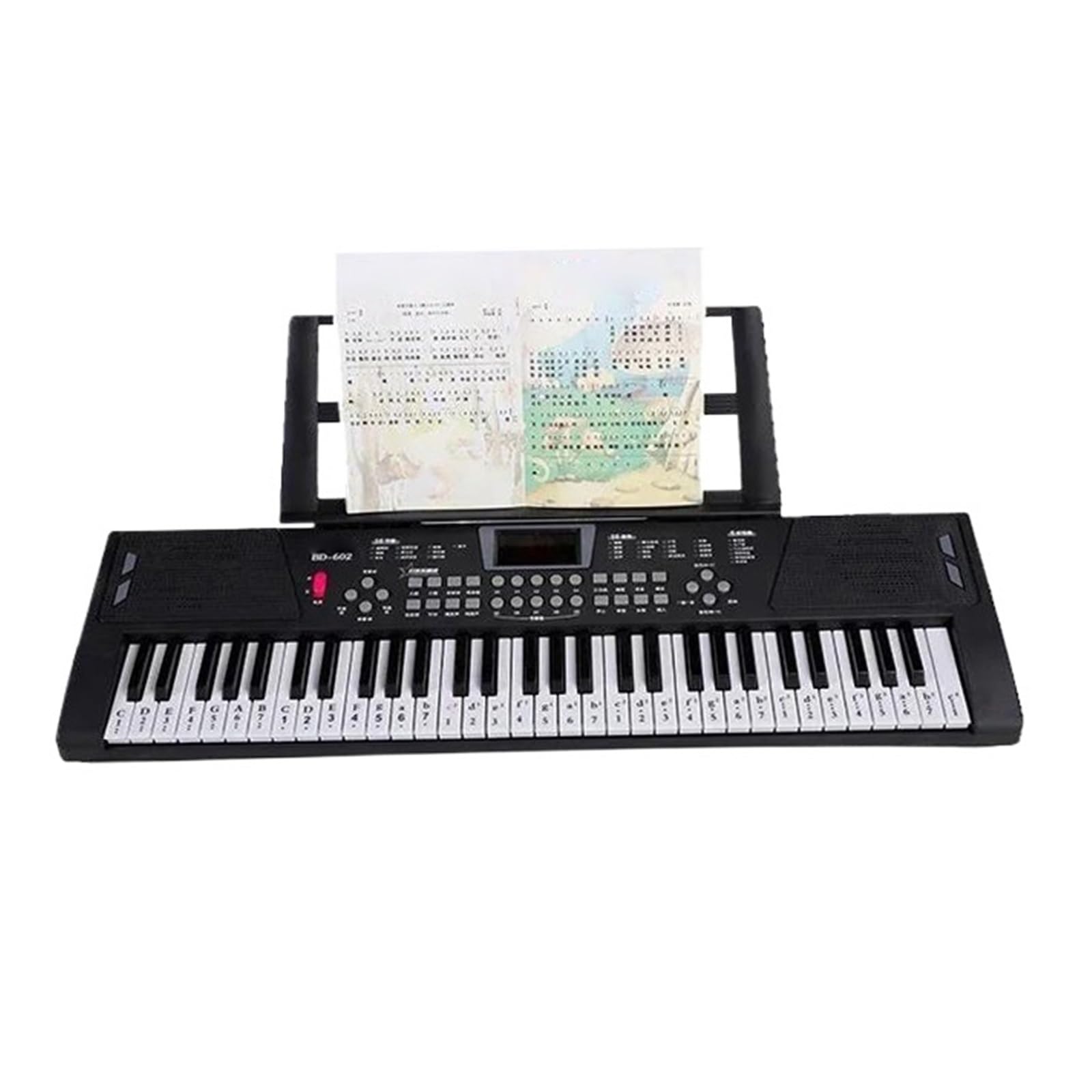 Organy Elektroniczne 61 Klawiszy Przenośny Wielofunkcyjny Instrument Klawiszowy Profesjonalny Syntezator(Type)