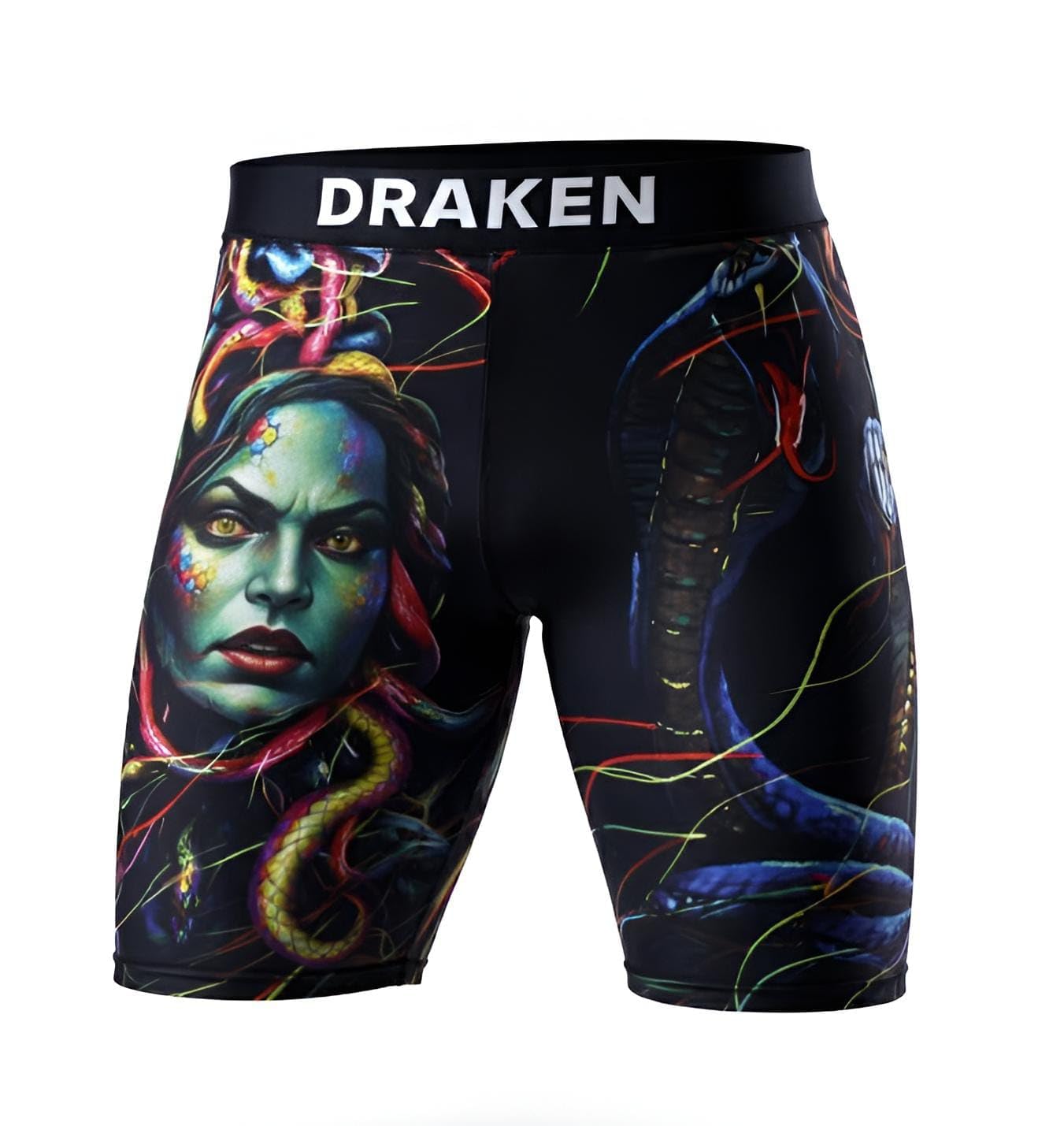 DRAKEN MMA Shorts/Compression Spats for MMA, Training, Jogging, BJJ & Gym Workout, & High-Performance Sports-picture-33