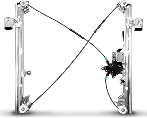 Miniatura 9 de YHTAUTO Regulador de Ventana Eléctrico Delantero del Lado del Conductor con Conjunto de Motor de 2 Pines Compatible con Chevy Silverado 1500 2500