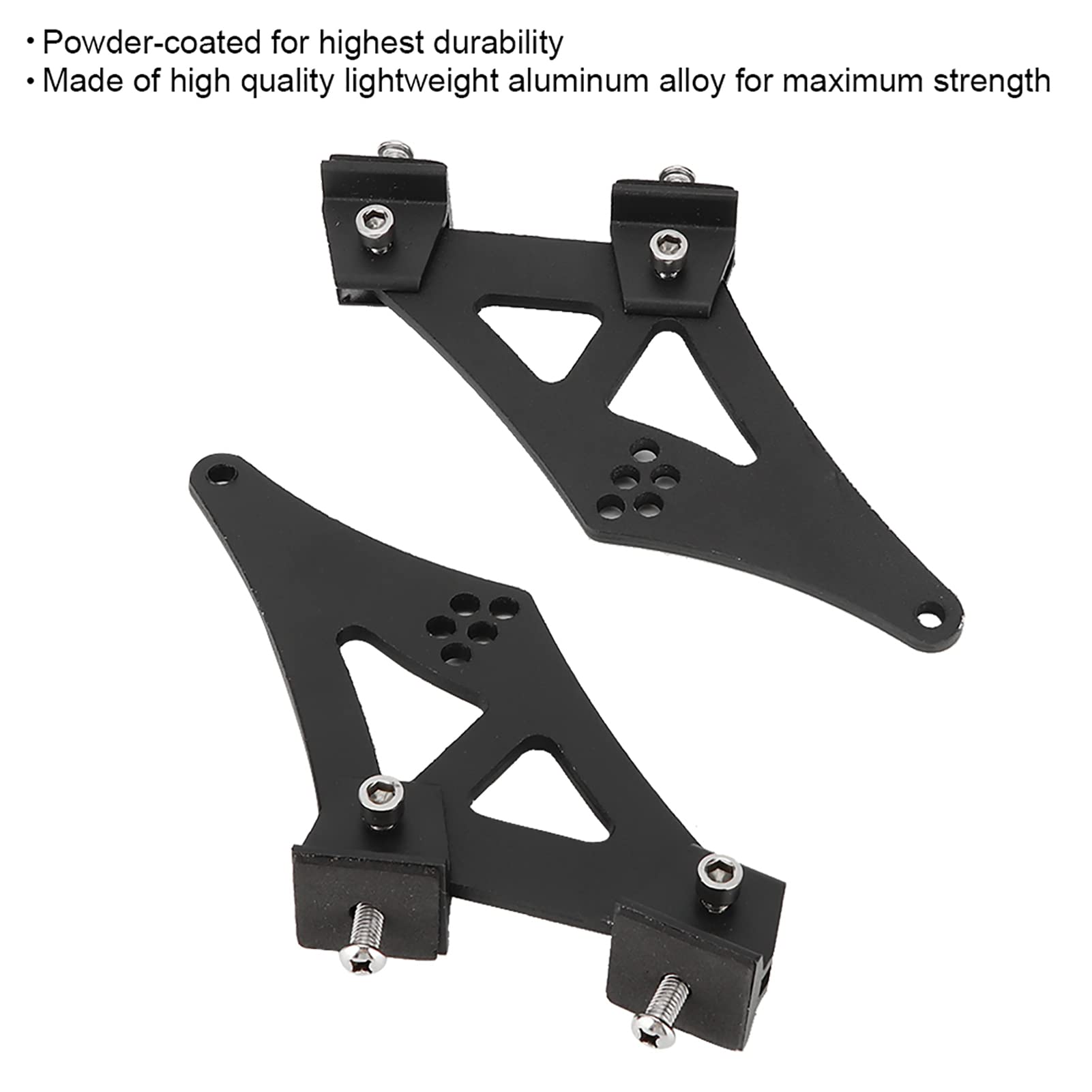 Uniwersalny Samochód CNC ze Stopu Aluminium Tylne Skrzydło Trunk Racing Tylny Spoiler Nogi Wsporniki Montażowe, Wysoka wytrzymałość, wydajność Aerodynamiczna, Łatwa Instalacja,