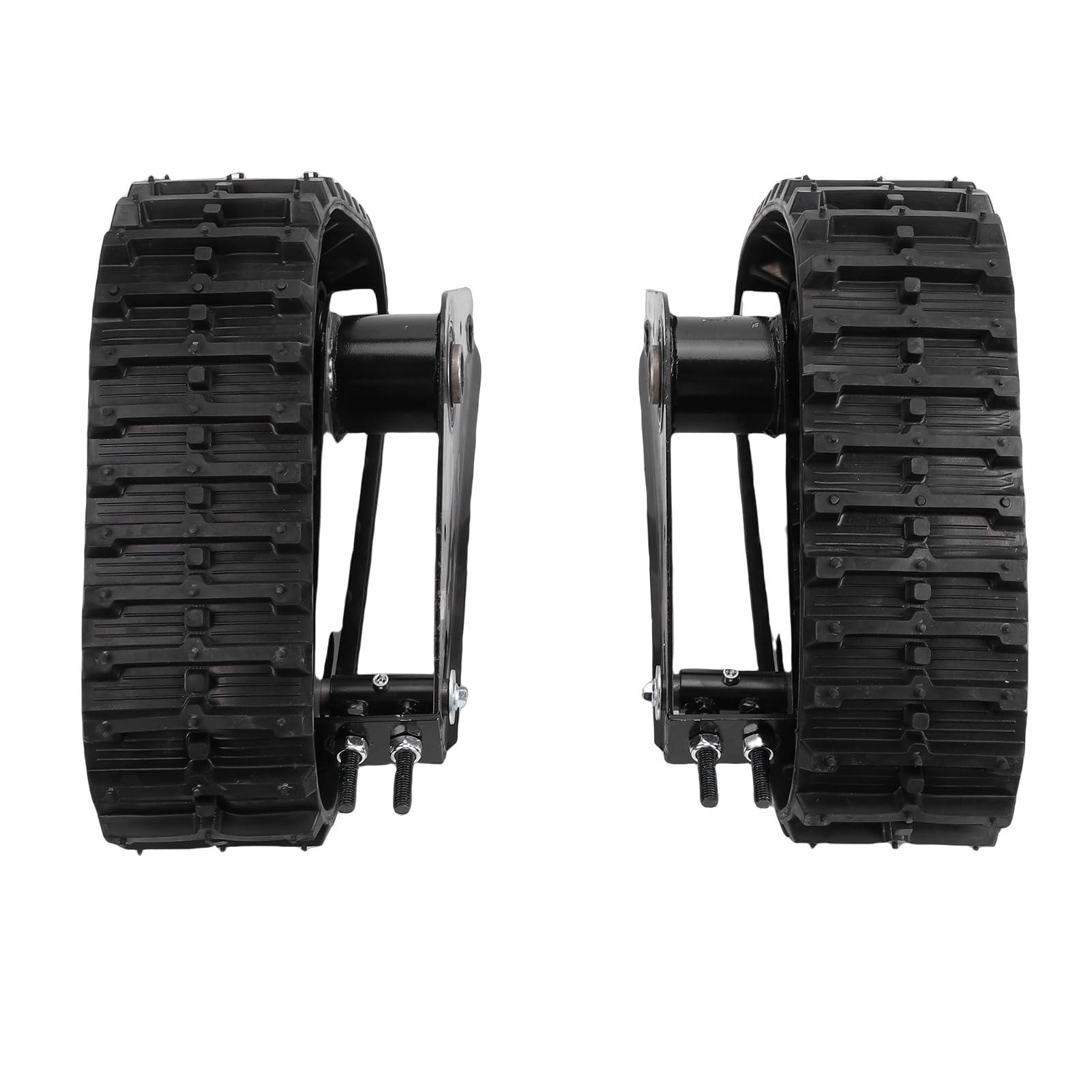 Generic Pista de para Nieve con Rueda Trasera, Pista UTV Estriada 23T, Kit Trasero Izquierdo Derecho para Cortacésped Cuádruple ATV Go Kart Buggy, Material de Primera Calidad, Uso en Terreno de y
