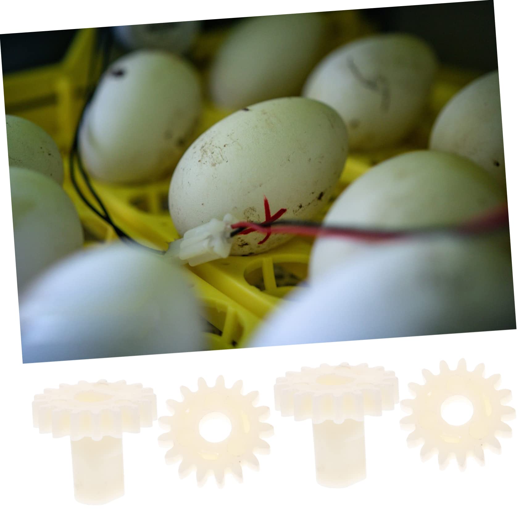 ULTECHNOVO 50stücke Teiliges Inkubator- Energiesparende Eierwendemotor-zubehör Leicht Und Leise Für Professionelle Landwirtschaft