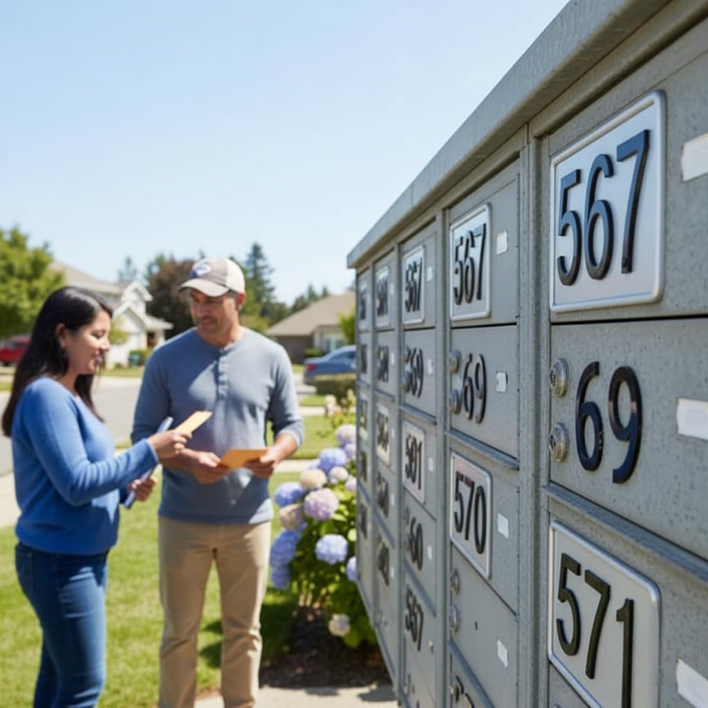 Self-adhesive House Numbers, Acrylic House Number Modern House Numbers Black Mailbox Numbers for Outside Address Home Number for Apartments Office Hotel Room (3in LetterC)