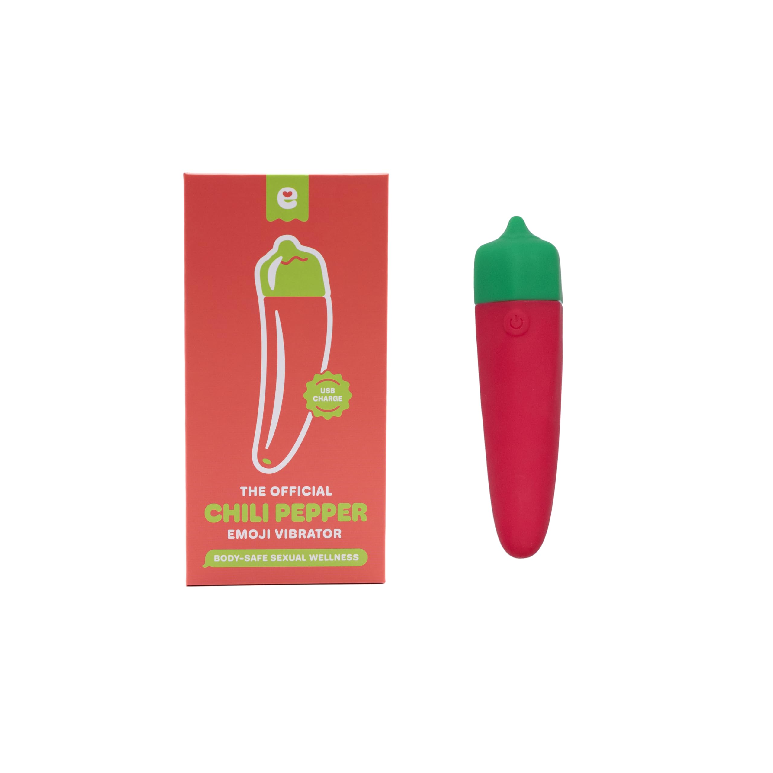 Amazon.com: Emojibator | Chili Pepper Personal Massager | 10 Vibration  Settings | Waterproof Vibrator | Medical-Grade Body Safe Silicone