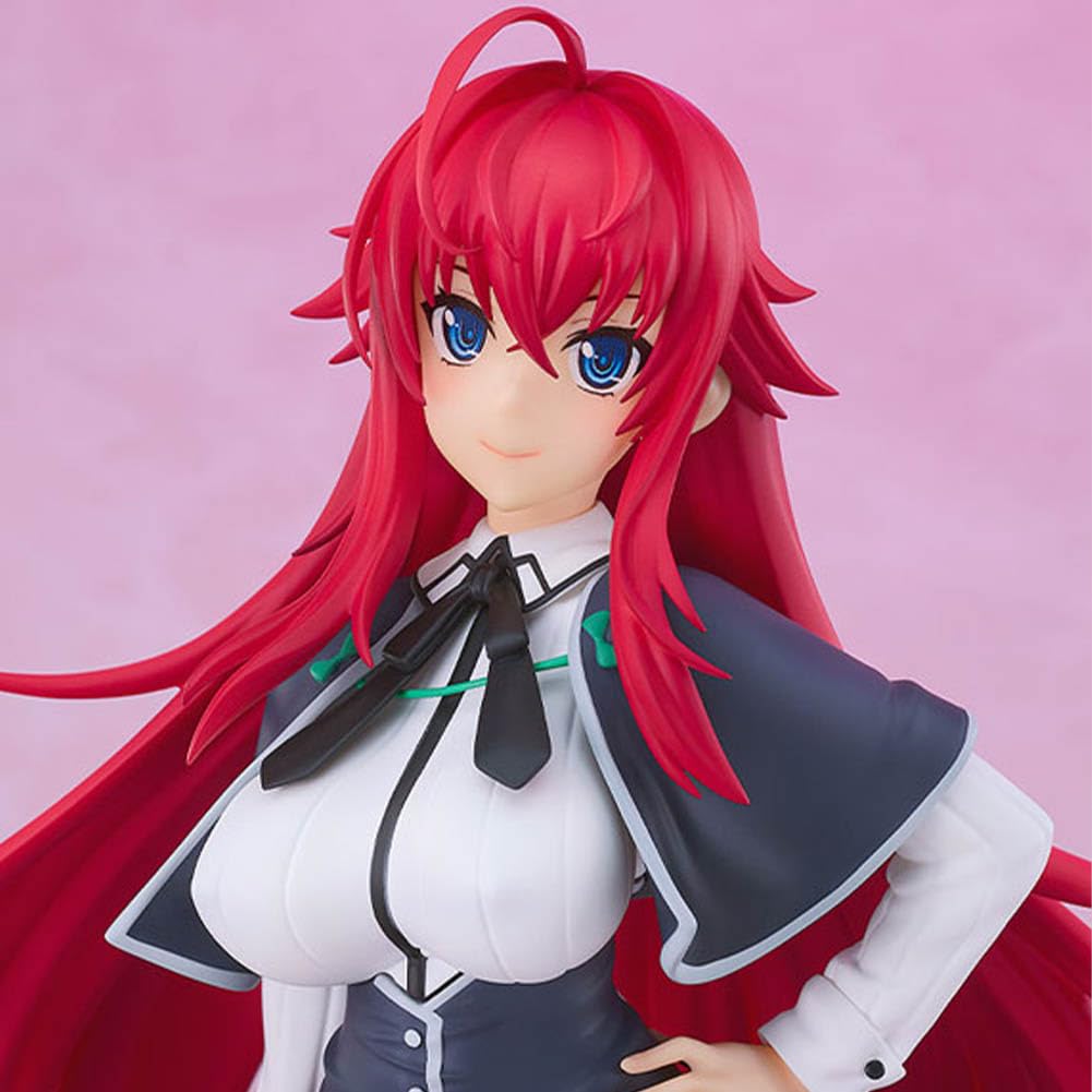 DEXSHUN Rias Gremory Anime Figura de Manga Figuras Uniforme Rias Gremory Estilo Estatua PVC Anime Merch Modelo Coleccionable Regalo 14 cm