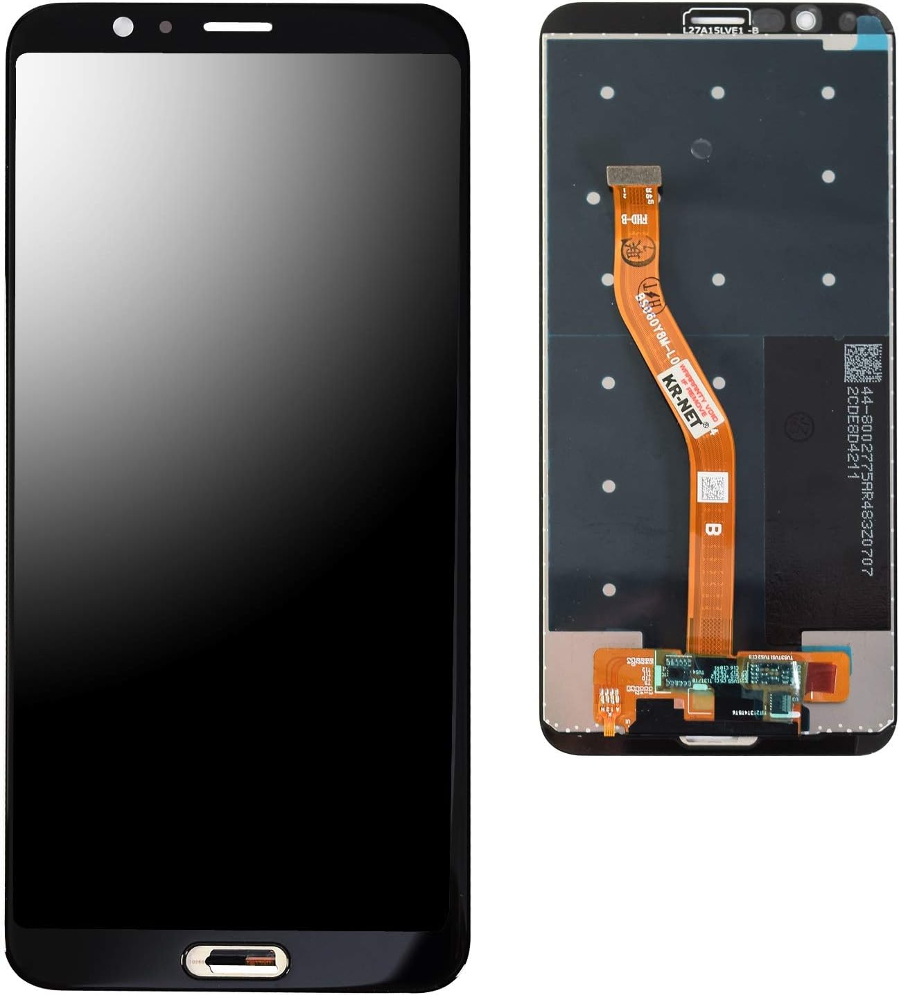 Screencart LCD + Touchscreen Combo Folder Compatible for Honor Huawei View 10 v10 BKL AL20 AL30 L09 Black