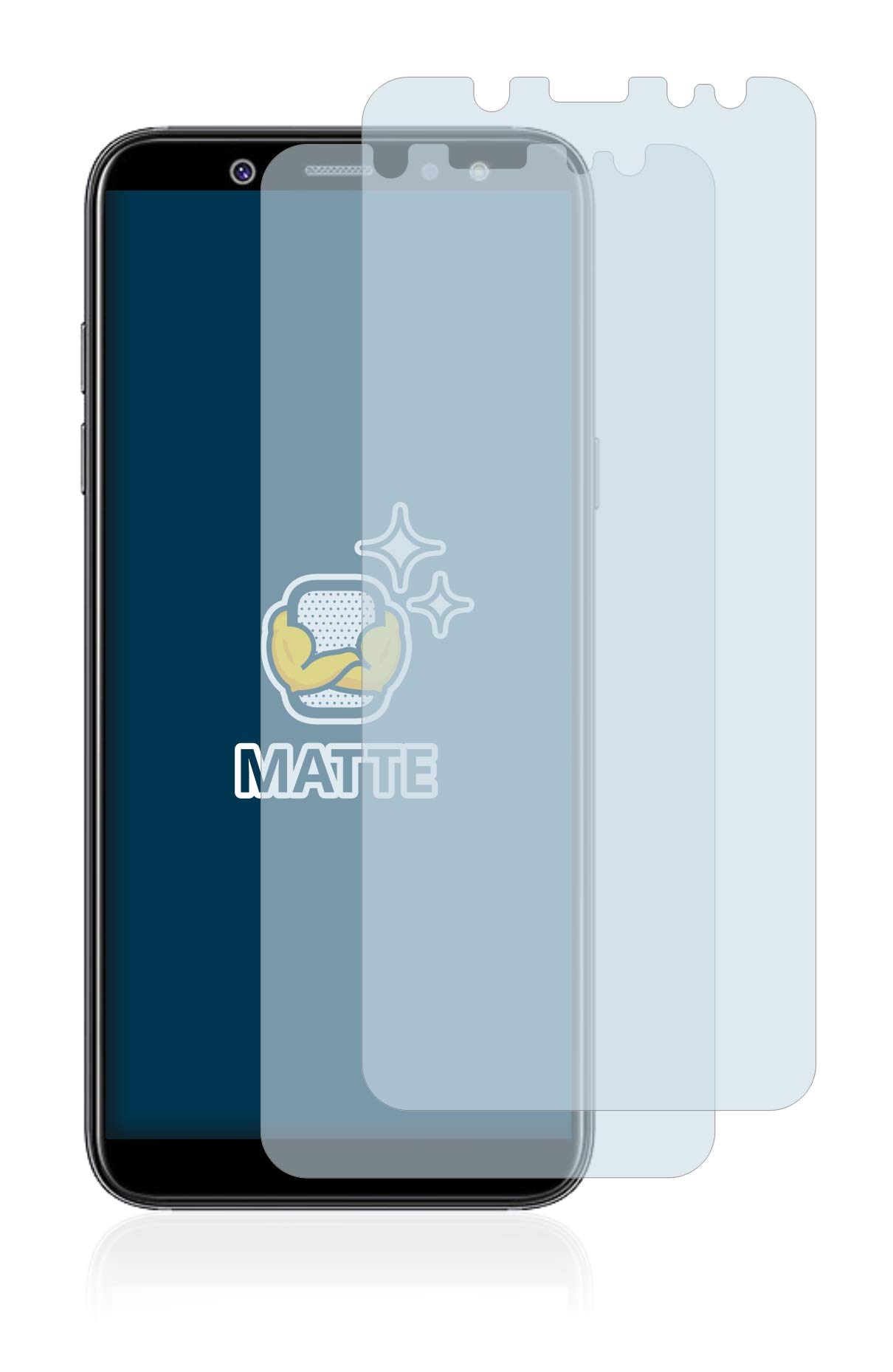 brotect Pellicola Vetro Opaca per Samsung Galaxy A6 2018 Protezione Schermo [Anti-Riflesso, Durezza 9H