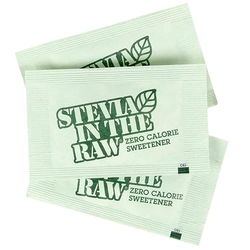 Stevia In The Raw, a base de plantas, cero calorías, sin eritritol, sustituto del azúcar, edulcorante sin azúcar para café, bebidas calientes y