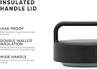 Vista 3 de Simple Modern Tarro de comida para alimentos calientes Lonchera reutilizable de acero inoxidable con aislamiento al vacío a prueba de fugas