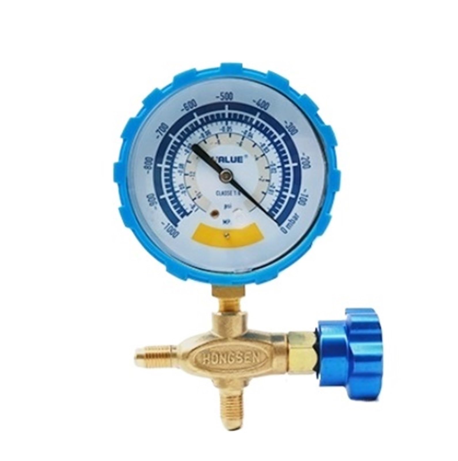 63mm 80mm wakuometr manometr dokładny miernik powietrza Instrument do pompy próżniowej 0-14psi wyświetlacz wybierania G1/8in złącze(80mm set)
