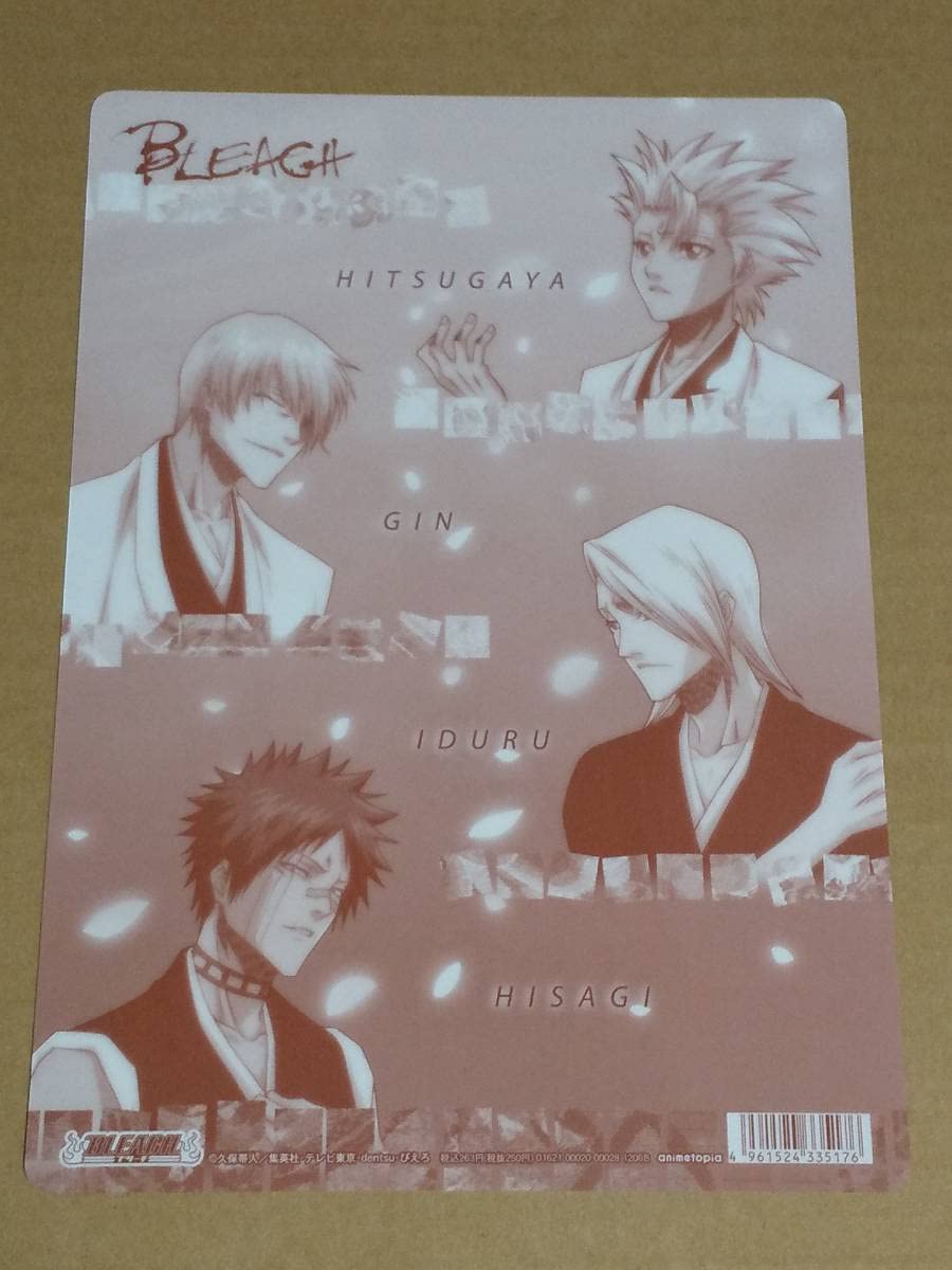 Amazon.co.jp: 下敷き『BLEACH ブリーチ 日番谷冬獅郎 市丸ギン 吉良