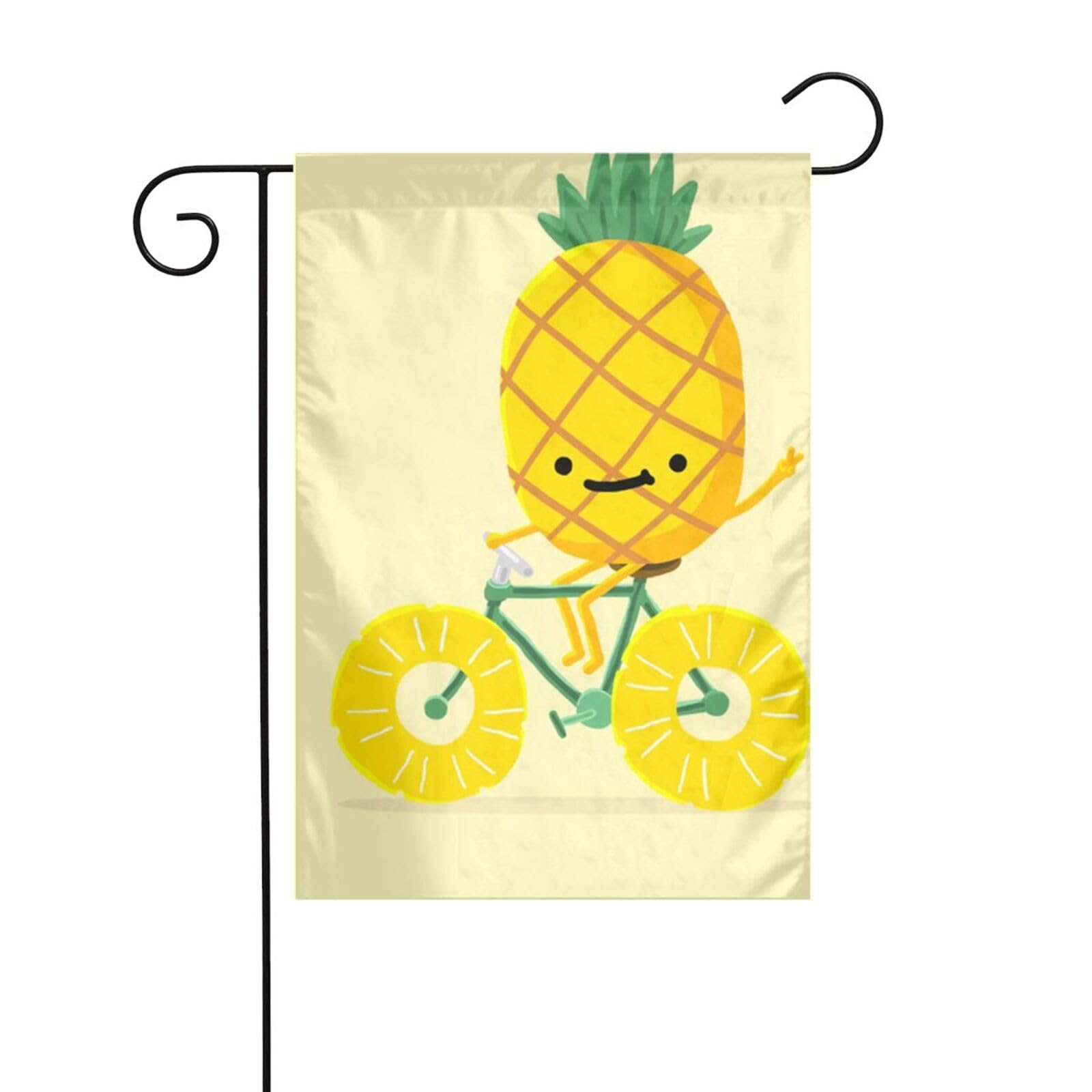 Ananas-Flagge „Welcome“ 30,5 X 45,7 Cm – Strapazierfähige Außenflagge Aus Nylon, In Den USA Hergestellt